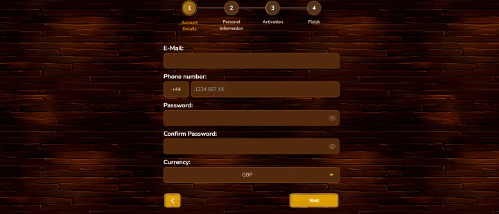 pirate spins register